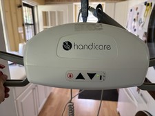 Handicare Ap450 Patient Ceiling Lift Motor With New Battery And Reacher Bar.