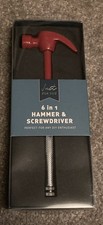 Red Hammer & Screwdriver set - 6 in 1