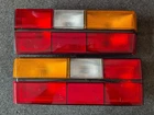 Volkswagen Golf MK1 HELLA OEM Tail Lights SET late version