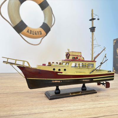 【10】米国海軍 USS SAILFISH SS-572 特大ブラーク 木製盾 Jaws Orca Wooden Ship Model Shark Fishing Boat Pre-Assembled