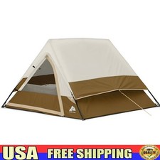 Durable 7' x 7' 3-Person A-Frame Tent Water-Resistant Oudoor Camping Tent NEW