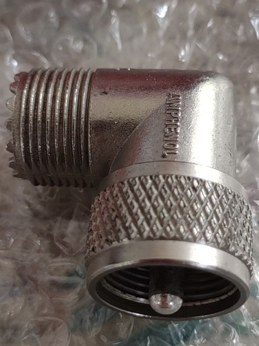 Amphenol rechter Winkel Koaxial Konverter Adapter ug646/u74868 49192 Radio offene Box