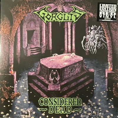 Gorguts   Considered Dead LP 2021 Listenable   POSH336 [LTD Trasparent Red] NEW