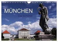 MüNchen - Die SchöNe (Wandkalender 2026 Din A4 Quer), Calvendo Monatskalender