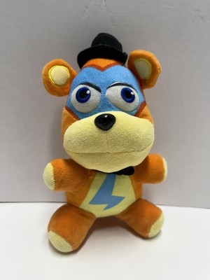 Freddy Fazbear Funko Plushie, Glamrock Freddy Security Breach