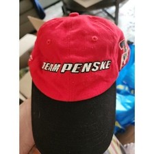 Team Penske Red Baseball Hat Snap Back - Racing - 2004 Indy Nice