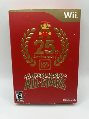 NEW SEALED Super Mario All-Stars 25th Anniversary Nintendo Wii Game