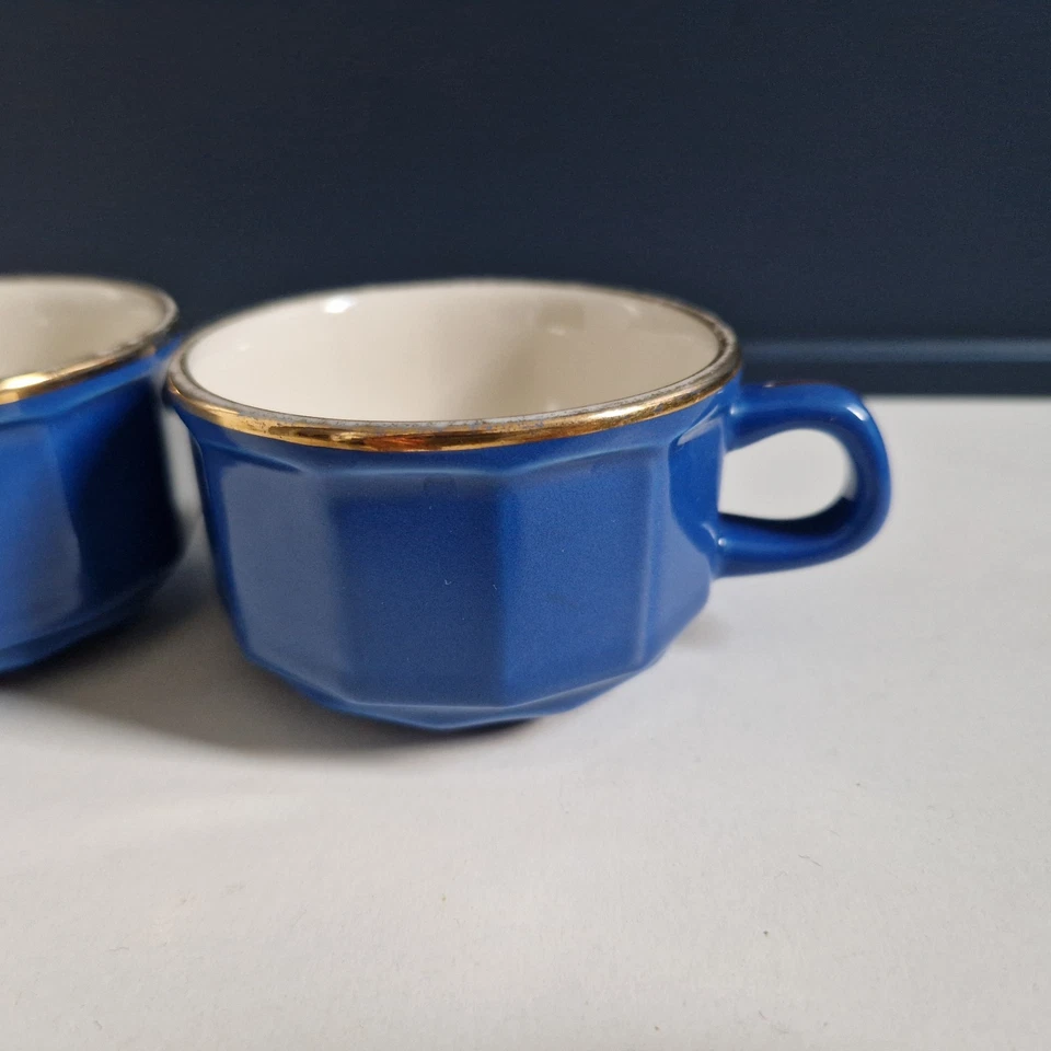 2 Tasses A Café REVOL en Porcelaine Art De La Table - Photo 2/4
