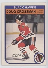 1982-83 O-Pee-Chee Doug Crossman #63 0m8e