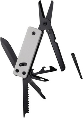Roxon KS2 Elite Noir Blanc D2 Blade 13 in 1 Mini Multi Tool function pocket knif