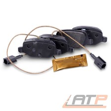 SATZ BREMSBELÄGE BREMSKLÖTZE HINTEN FÜR ABARTH 500 FIAT 500 312 AB BJ 08