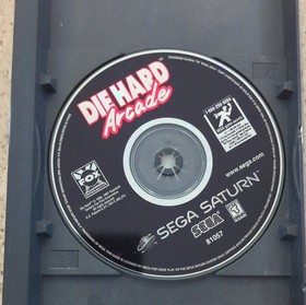 Die Hard Arcade (Sega Saturn, 1997) - CIB w registration, Authentic, tested