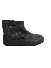 Blowfish Women's Boots UK 6.5 Black 100% Faux Leather Combat
