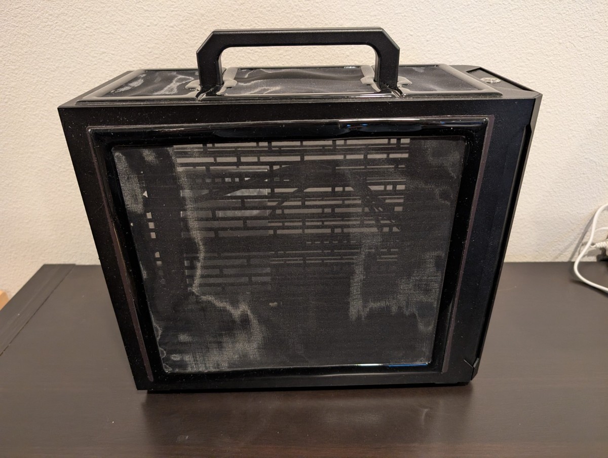 Sliger SM580 Mini-ITX PC Case for 280mm AIO/3slot GPU+PCIe Riser+