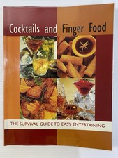 Cocktails & Finger Food-Party Seafood Sweets Coffee-Quick Recipes-FREE POST