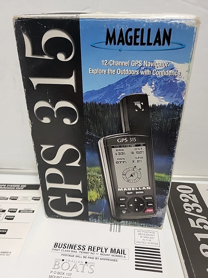 Magellan Handheld GPS 315 12 Channel Navigator For The Great Outdoors - Image 4 of 4