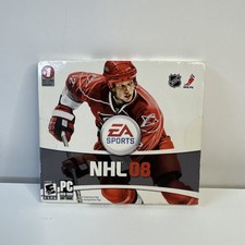 NHL 08 for PC (PC DVD-ROM, 2009) EA Sports ***NEW SEALED***