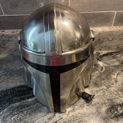 The Mandalorian 18 Guage Steel Medieval Star Wars Boba Fatt Mandalorian Helmet