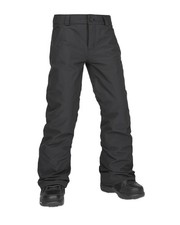 Volcom Freakin Chino Youth Insulated Kid's Snow Pants, Black, Small