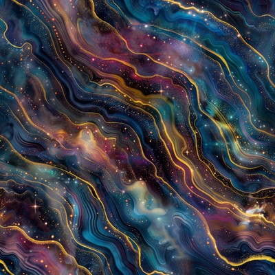 Celestials Midnight Flora # X5699H-549 BT yard x 43 inches Hoffman
