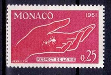 Stamp / Timbre  MONACO  1961  Y&T  N° 554 NEUF ** Sans trace de charnière (MNH)