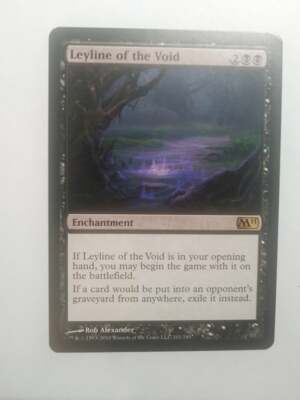 Leyline of the Void (2011 Core Set) magic the gathering MTG Magic card