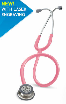 3M Littmann Classic III Stethoscope Pink 5633 - FREE Laser