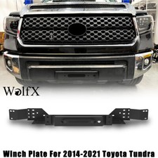 Winch Mounting Plate For 2014-2021 Toyota Tundra Front Bumper Winch Plate