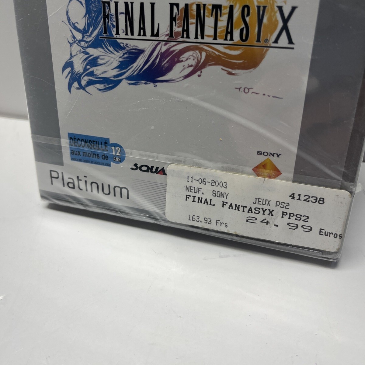 Final Fantasy X PS2 Platinum - French Playstation 2 PAL VERSION