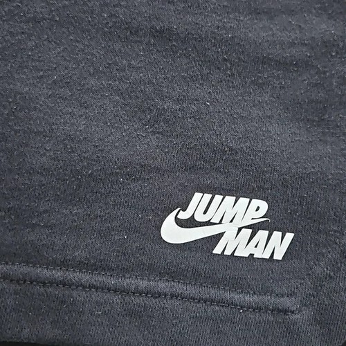 Jordan MVP Boy's Shorts Drawstring Jumpman Logo Black Red Size Small 8-10Y - Picture 3 of 6