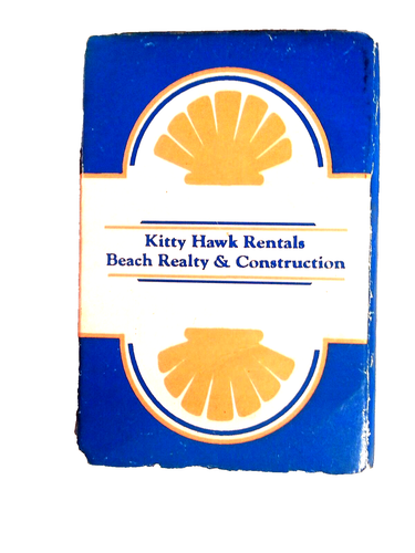 Kitty Hawk Rentals Beach Realty & Construction North Carolina Playing Cards - Picture 2 of 3