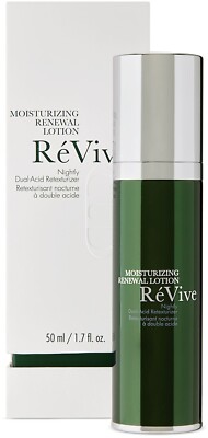 ReVive Moisturizing Renewal Lotion Nightly Retexturizer 1.7oz 50 ml SEALED $195