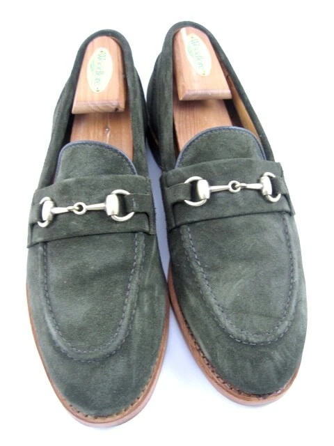 sage green mens dress shoes Dandy Men's Vintage Cap Toe Oxfords (Sage/Buff) 8