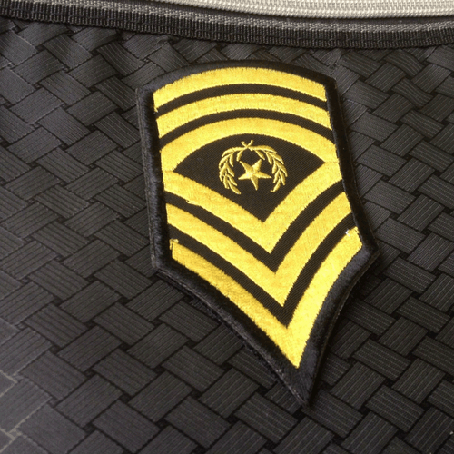 USA Army Command Sergeant Major E-9 Class A Rank Hook & Loop PATCH - Picture 3 of 6