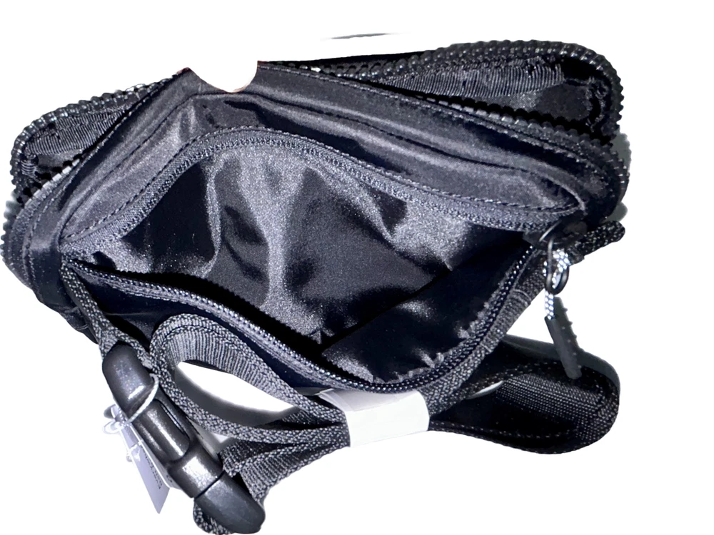 Lululemon Everywhere Belt Bag 1L with 55.5in Strap All Black NWT Authentic