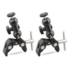 2x CAMVATE Articulating Magic Super Clamp Crab Pliers w/1/4" Ball Head Mount
