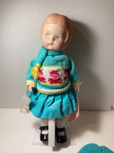 EFFENBEE PATSY PORCELAIN DOLL W/PEGGY TRAUGER 1929 COSTUME BOXED VTG. #752/5000 - Picture 12 of 16