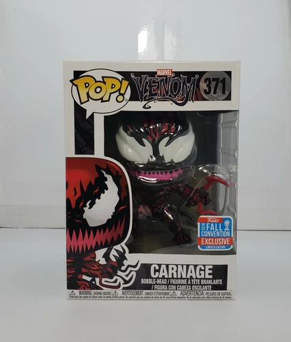 Funko Pop! - Marvel Venom - Carnage #371 (w/ Tendrils) - 2018 Fall Convention Ex