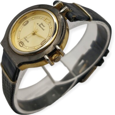 Gérard de Réaumont 25mm 1980 Cal Quartz 6653 LEBROCANTHEURE Vintage Uhr