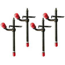 For Case 580C Fuel Injector 20671 20673 22365 20674 18054 A140829 Set of 4