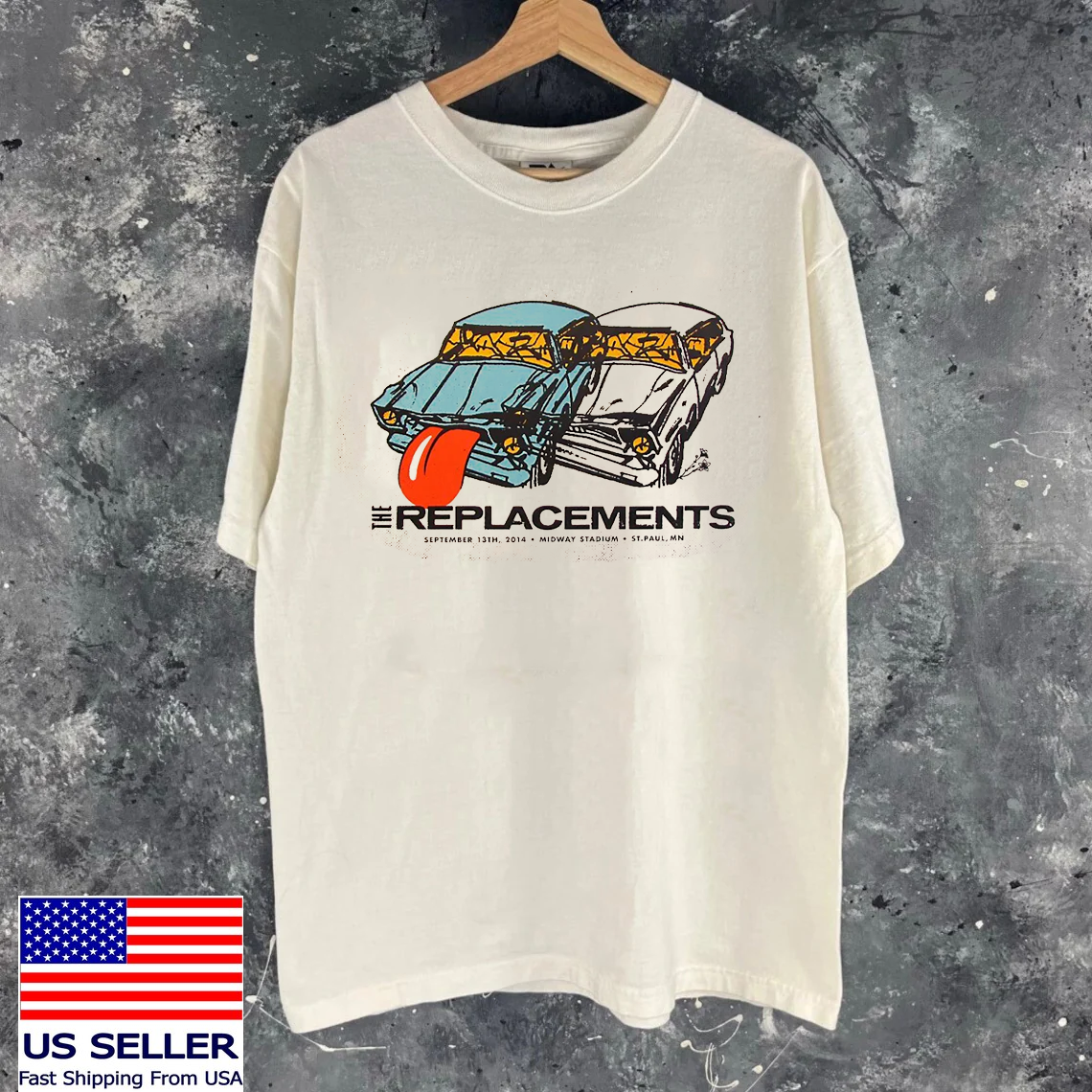 The Replacements Band Twin Cities concert T Shirt Full Size S-5XL