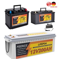 12V 100Ah 200Ah 300Ah  Lithium Batterie LiFeP...