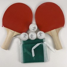 Ping Pong Table Tennis 2 Paddles 48in Net and 4 Balls