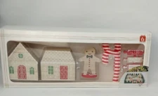 Target Bullseye Playground Gingerbread Christmas Mini Figures 6 Ct NEW 2023