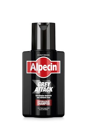 Alpecin Grey Attack Coffein & Color Shampoo - 1 x 200 ml