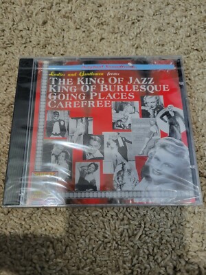 The King of Jazz King of Burlesque Going Places Carefree CD - NEW - Sealed