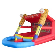 Giant Oxford Carnival Inflatable Baseball Batting Cage Outdoor For Sport Games