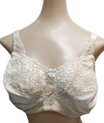 Amoena Bra Cream Style 2129 Size 44C New Lingerie Store w/ Tags