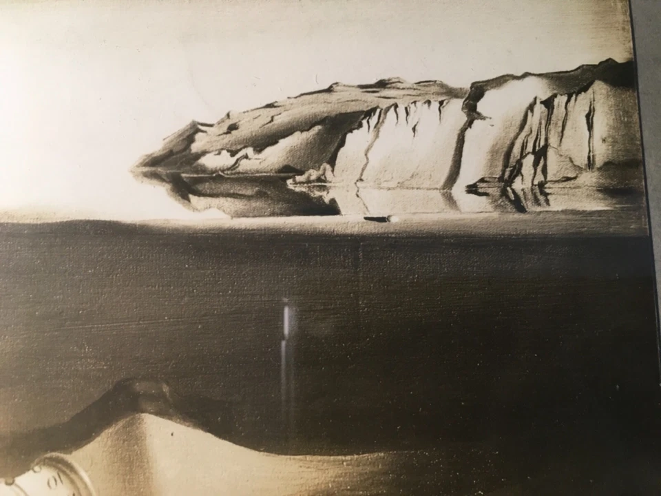 Fotógrafo de Archivo Sochi Sunami MoMA Original Impresión Plateada Salvador Dalí Foto 4 de 4