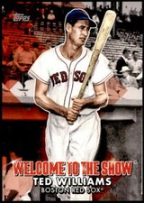Ted Williams 2022 Topps 5x7 Welcome to the Show #WTTS-32 41/49 Red Sox